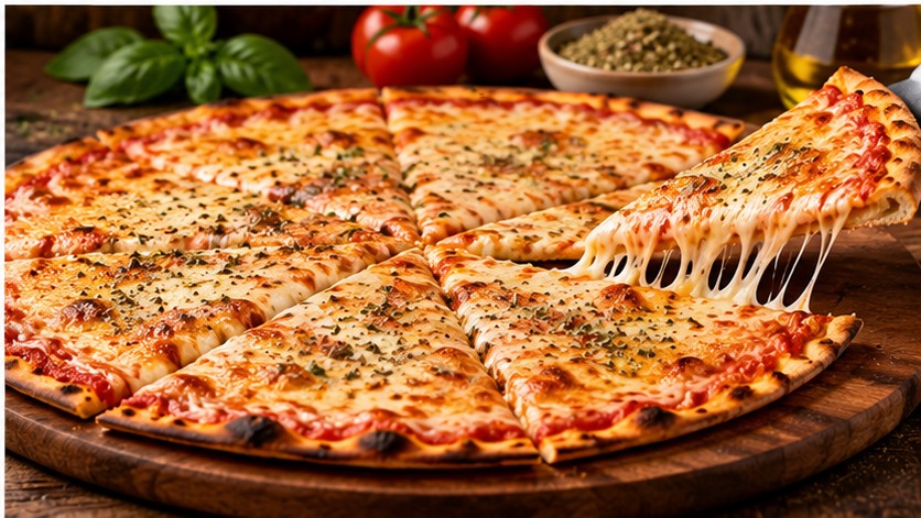 Thin Crust Cheese Pizza